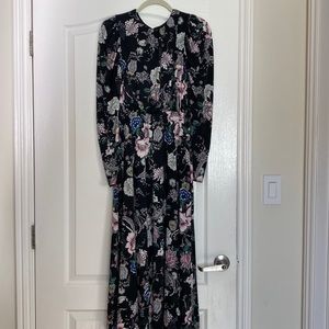 Floral midi dress